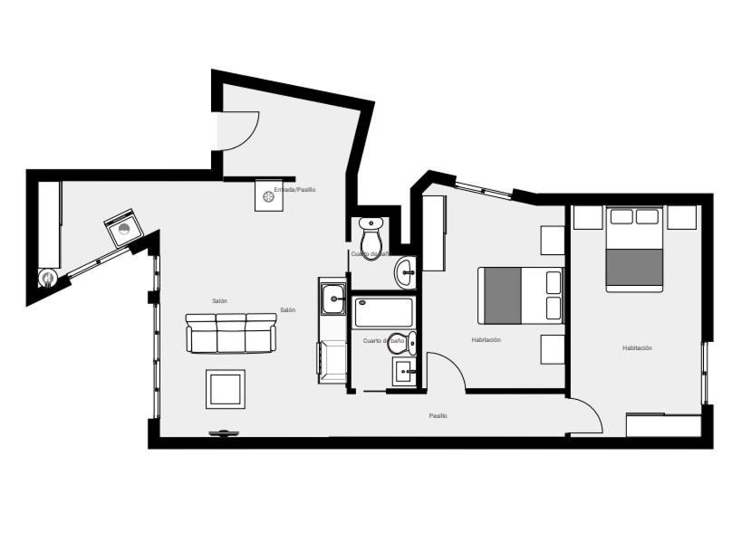 Alameda Colon By Hdc Apartments Malaga Exterior photo
